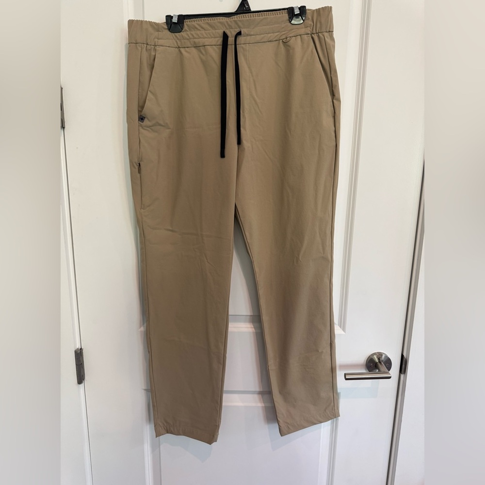 Figs Women's Tan Straight Leg PRO scrub bottoms